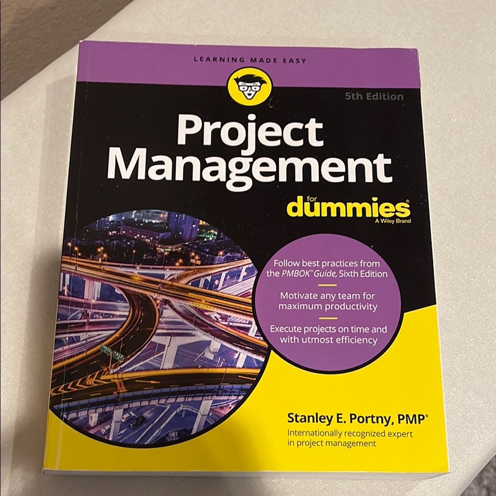 Project Management for Dummies Book